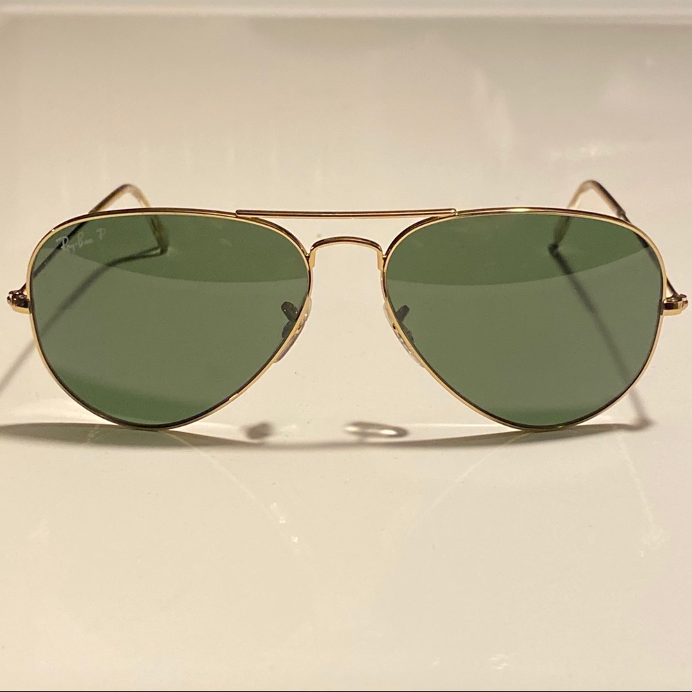 Ray-Ban Aviator Large Metal Gold Sunglasses
